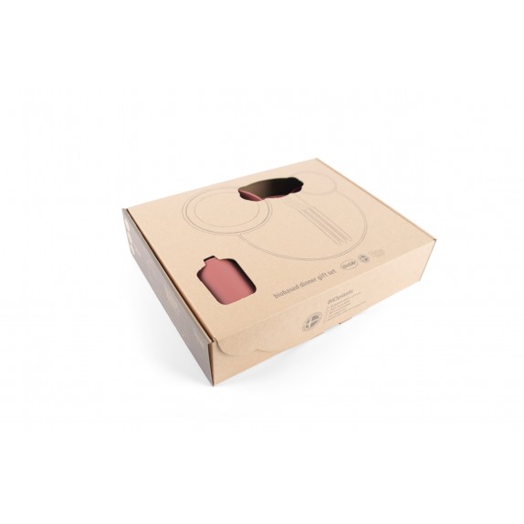 ΜΙΚΡΟ ΣΕΤ ΦΑΓΗΤΟΥ ΑΠΟ ΒΙΟΛΟΓΙΚΟ ΠΛΑΣΤΙΚΟ - ΣΚΟΥΡΟ ΚΟΚΚΙΝΟ