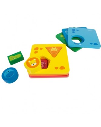 ΠΑΙΧΝΙΔΙ ΛΟΓΙΚΗΣ ΣΦΗΝΩΜΑΤΑ ΜΕ ΣΧΗΜΑΤΑ 12.8 x 5.1 x 12.8 εκ.