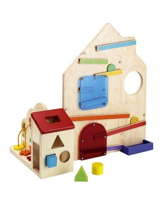 ΞΥΛΙΝΟ ΣΠΙΤΑΚΙ ΔΡΑΣΤΗΡΙΟΤΗΤΩΝ 67x40x65cm 