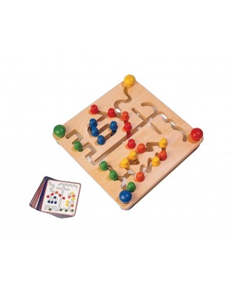 ΞΥΛΙΝΟΣ ΛΑΒΥΡΙΝΘΟΣ 29x29x7cm 