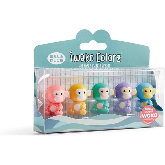 ΓΟΜΕΣ ΠΙΘΗΚΑΚΙΑ ΣΕΤ 5ΤΕΜΑΧΙΑ - MIQUELRIUS