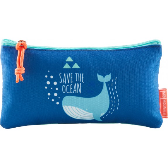 ΣΕΤ ΣΧΟΛΙΚΗ ΤΣΑΝΤΑ,ΚΑΣΕΤΙΝΑ,ΝΕΣΕΣΕΡ,ΠΑΓΟΥΡΙ & ΔΟΧΕΙΟ ΦΑΓΗΤΟΥ MIQUELRIUS "SAVE THE OCEAN"