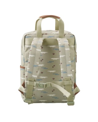 ΣΑΚΙΔΙΟ ΠΛΑΤΗΣ FRESK 28x21cm CROCODILE (μικρό)