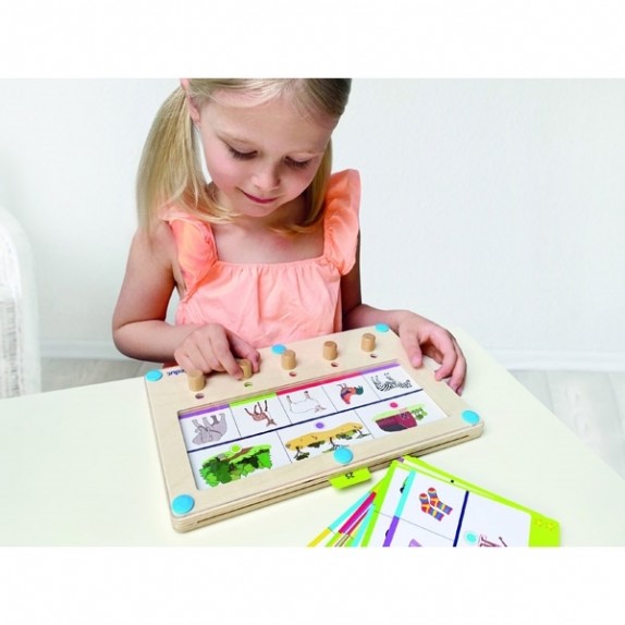 ΞΥΛΙΝΟ ΕΚΠΑΙΔΕΥΤΙΚΟ "ΑΝΑΛΟΓΙΚΟ ΤΑΜΠΛΕΤ" Logiturn-ΔΙΑΣΤΑΣΕΙΣ 300 x 190 mm