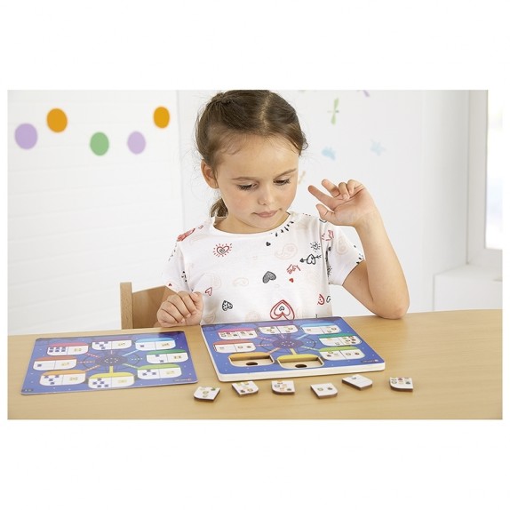 ΕΚΠΑΙΔΕΥΤΙΚΟ ΞΥΛΙΝΟ ΕΠΙΤΡΑΠΕΖΙΟ - Atelier LudiTab-Ρόδα.Ελληνικές Οδηγίες