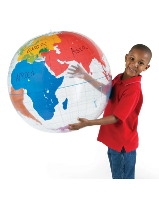 GIANT INFLATABLE LABELING GLOBE
