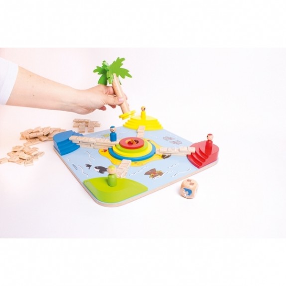 ΞΥΛΙΝΟ ΕΠΙΤΡΑΠΕΖΙΟ ΠΑΙΧΝΙΔΙ ΣΤΡΑΤΗΓΙΚΗΣ "Βρές το θησαυρό"