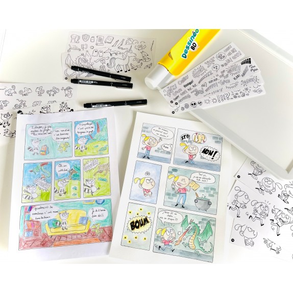 ΕΠΙΤΡΑΠΕΖΙΟ ΠΑΙΧΝΙΔΙ ΦΑΝΤΑΣΙΑΣ "ΣΧΕΔΙΑΖΩ ΚΟΜΙΚΣ"