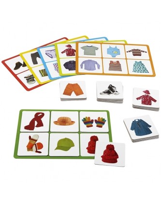 EDUCATIONAL CARDS "CLOTHES"