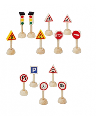 ΣΗΜΑΤΑ ΟΔΙΚΗΣ ΚΥΚΛΟΦΟΡΙΑΣ, ΣΕΤ 14 ΤΕΜΑΧΙΩΝ