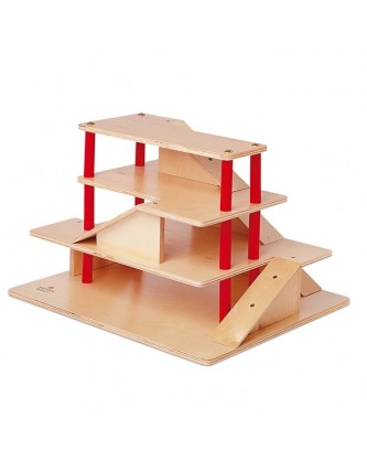 ΠΟΛΥΕΠΙΠΕΔΟ ΠΑΡΚΙΝΓΚ ΞΥΛΙΝΟ 51x41x32cm 