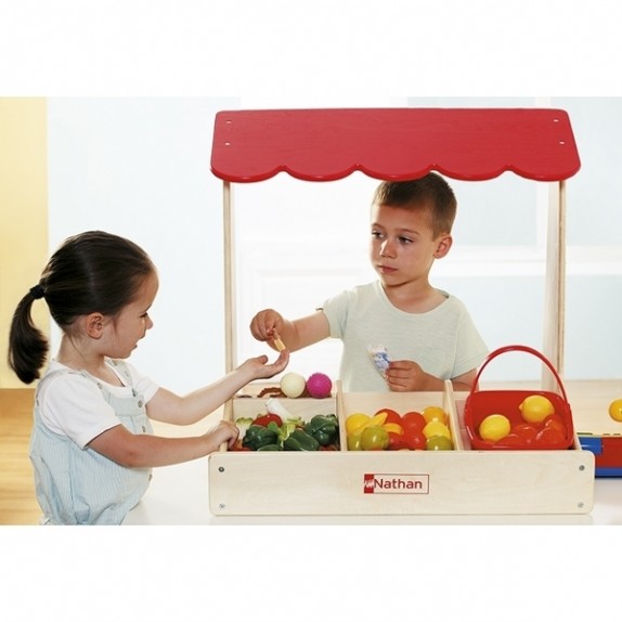 ΞΥΛΙΝΟ ΠΑΙΧΝΙΔΙ ΡΟΛΩΝ "Ο ΠΑΓΚΟΣ ΤΟΥ ΜΑΝΑΒΗ" Διαστάσεις: 60x47x58cm