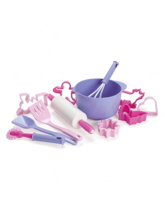 ΣΕΤ ΖΑΧΑΡΟΠΛΑΣΤΙΚΗΣ ΡΟΖ 12 ΤΕΜΑΧΙΑ