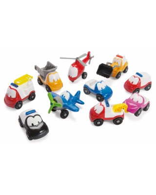 FUNNY CARS SET OF 5 PIECES