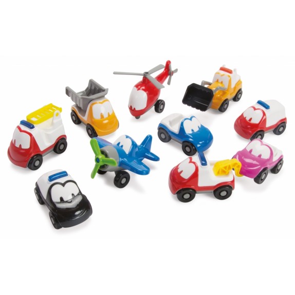 FUNNY CARS SET OF 5 PIECES