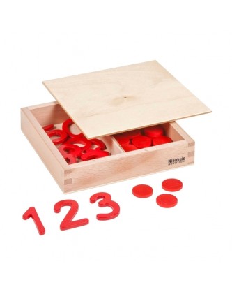CUT-OUT NUMERALS AND COUNTERS