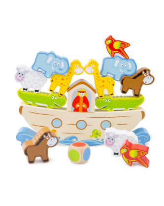 ΞΥΛΙΝΟ ΠΑΙΧΝΙΔΙ ΙΣΟΡΡΟΠΙΑΣ Η ΚΙΒΩΤΟΣ ΤΟΥ ΝΩΕ NEW CLASSIC TOYS