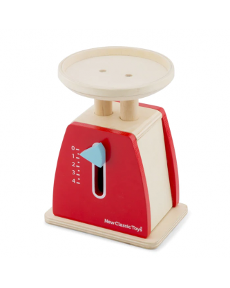 ΞΥΛΙΝΗ ΖΥΓΑΡΙΑ NEW CLASSIC TOYS - ΚΟΚΚΙΝΗ