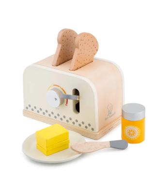 NEW CLASSIC TOYS WOODEN TOASTER