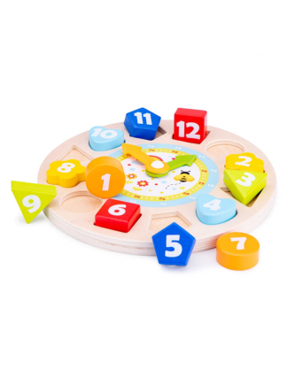 ΞΥΛΙΝΟ ΡΟΛΟΙ ΜΕ ΣΧΗΜΑΤΑ NEW CLASSIC TOYS 