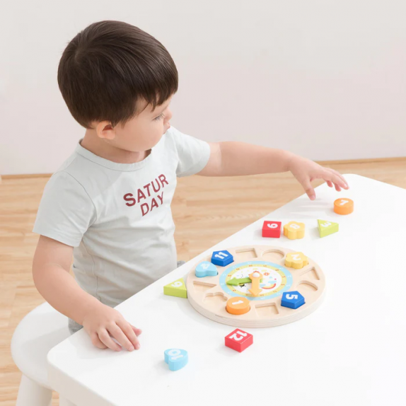 ΞΥΛΙΝΟ ΡΟΛΟΙ ΜΕ ΣΧΗΜΑΤΑ NEW CLASSIC TOYS 