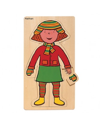 WOODEN PUZZLE "GIRL"