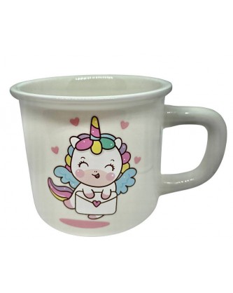 ΚΕΡΑΜΙΚΗ ΚΟΥΠΑ UNICORN - ΛΕΥΚΗ