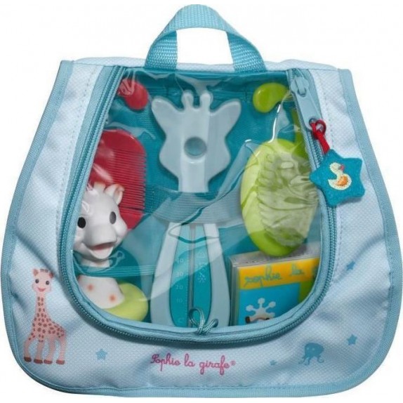 Sophie La Girafe 0+ 'Τα Πρώτα μου Μπάνια' με Θήκη Παιχνιδιών Μπάνιου