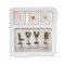 ΚΟΡΝΙΖΑ ΕΠΙΤΡΑΠΕΖΙΑ ΓΙΑ ΦΩΤΟΓΡΑΦΙΑ 15 x 10ΕΚ. ΛΕΥΚΗ ¨I LOVE YOU¨ 17 x 18 x 1.5ΕΚ. ΠΛΑΣΤΙΚΗ 