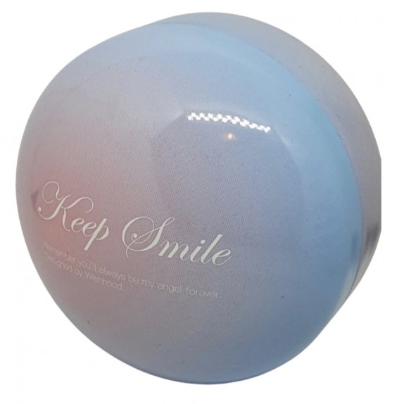 ΔΙΑΚΟΣΜΗΤΙΚΟ ΜΕΤΑΛΛΙΚΟ ΚΟΥΤΑΚΙ 9x5cm "KEEP SMILE"