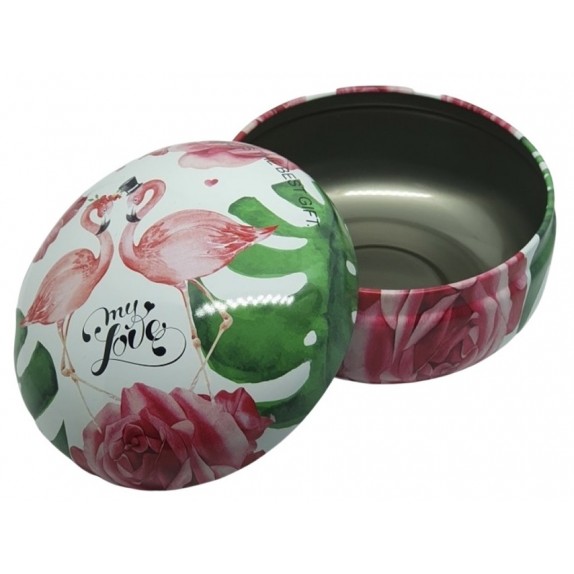 ΔΙΑΚΟΣΜΗΤΙΚΟ ΜΕΤΑΛΛΙΚΟ ΚΟΥΤΑΚΙ 9x5cm "MY LOVE"