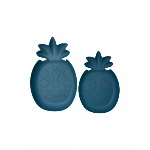 ΣΕΤ ΠΙΑΤΑ ΦΡΟΥΤΩΝ ΠΛΑΣΤΙΚΑ 2 ΤΕΜΑΧΙΑ - ΜΠΛΕ