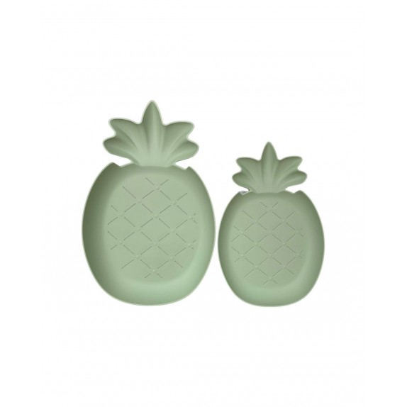 ΣΕΤ ΠΙΑΤΑ ΦΡΟΥΤΩΝ ΠΛΑΣΤΙΚΑ 2 ΤΕΜΑΧΙΑ - ΠΡΑΣΙΝΟ ΑΝΟΙΧΤΟ