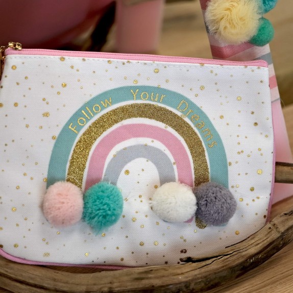 Σετ λαμπάδα και νεσεσέρ ουράνιο τόξο