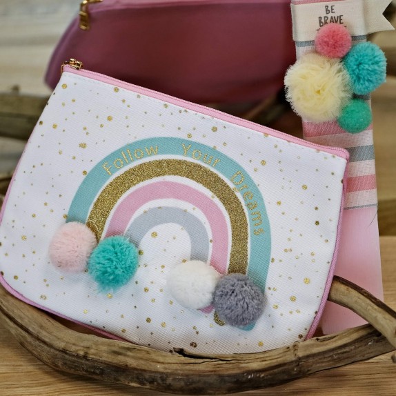 Σετ λαμπάδα και νεσεσέρ ουράνιο τόξο